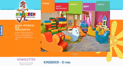 Desktop Screenshot of kinderek.com.pl