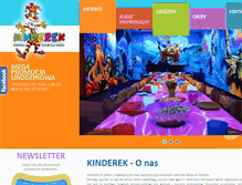Tablet Screenshot of kinderek.com.pl